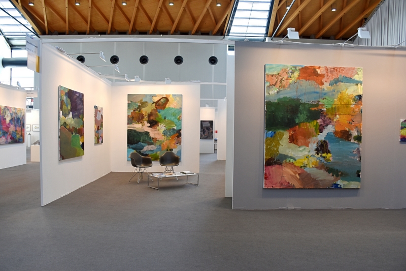 Recent impression from my one artist show at art Karlsruhe
